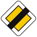 signal routier: B11