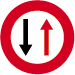 signal routier: B19