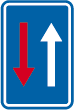 signal routier: B21