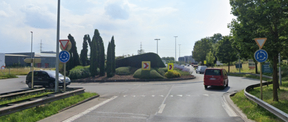 insertion rond-point