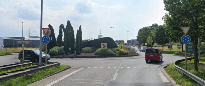 insertion rond-point