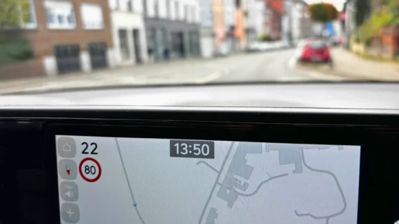 affichage de la vitesse