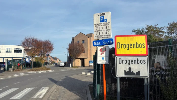 début d'agglomération