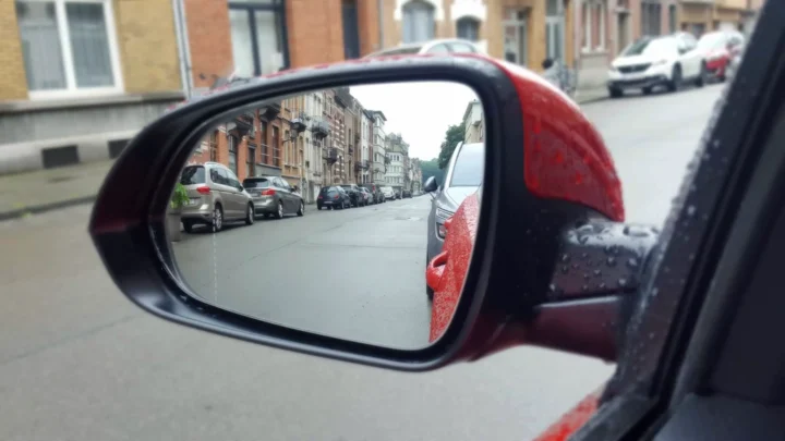 rétroviseur, stationnement