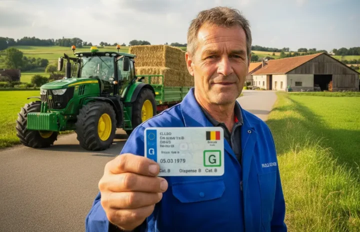 permis G pour les véhicules agricoles